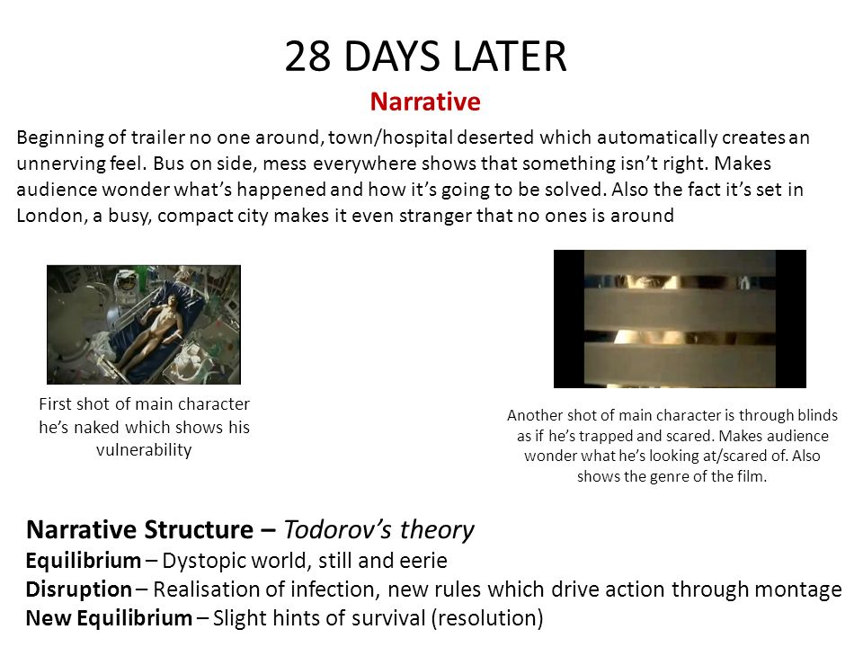 28 days later film analysis