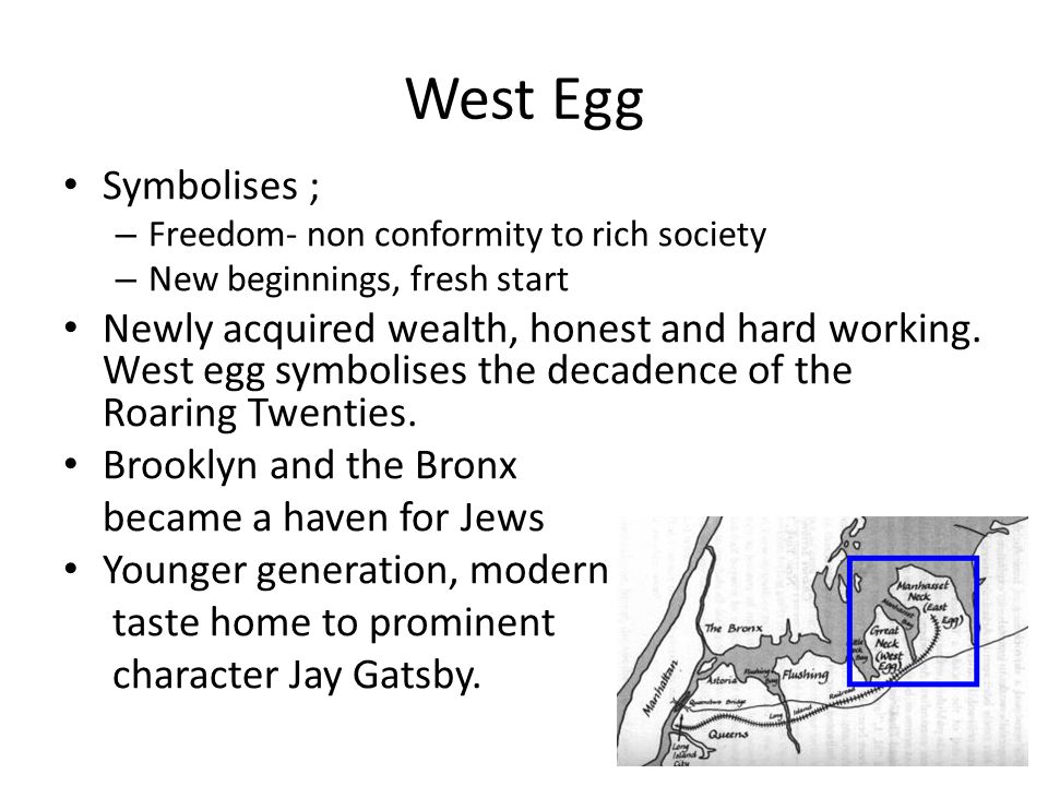 east egg great gatsby