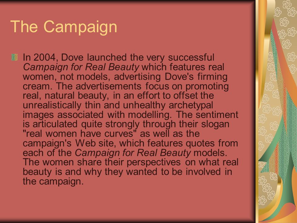 dove natural beauty campaign
