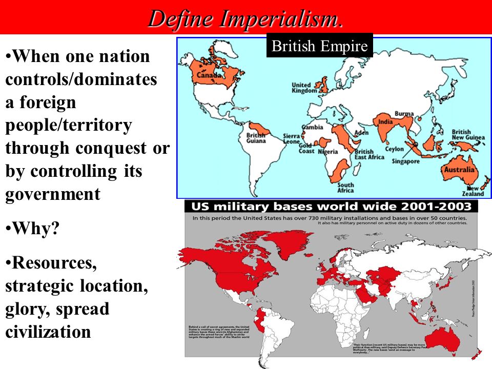 Define Imperialism.