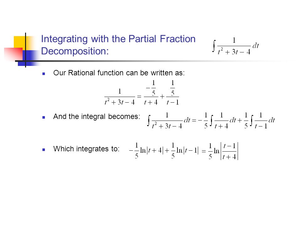 Partial Fractions Day 2 Chapter 7 4 April 3 Ppt Download