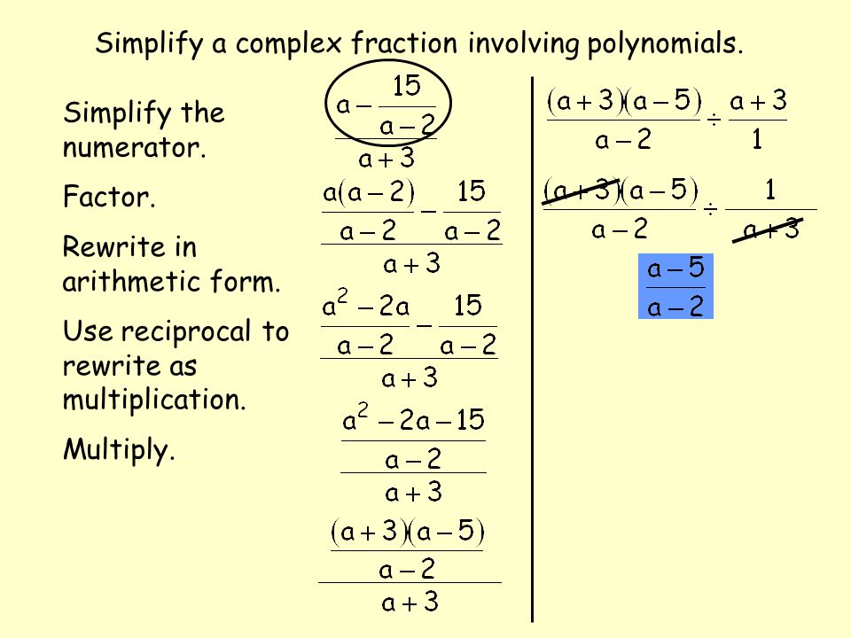 Rewrite in arithmetic form. Use reciprocal to rewrite as multiplication.