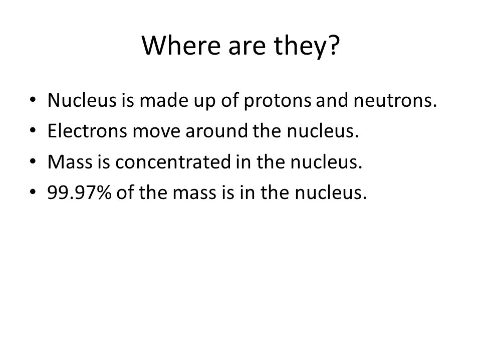 An atom is the smallest particle of an element that retains the ...