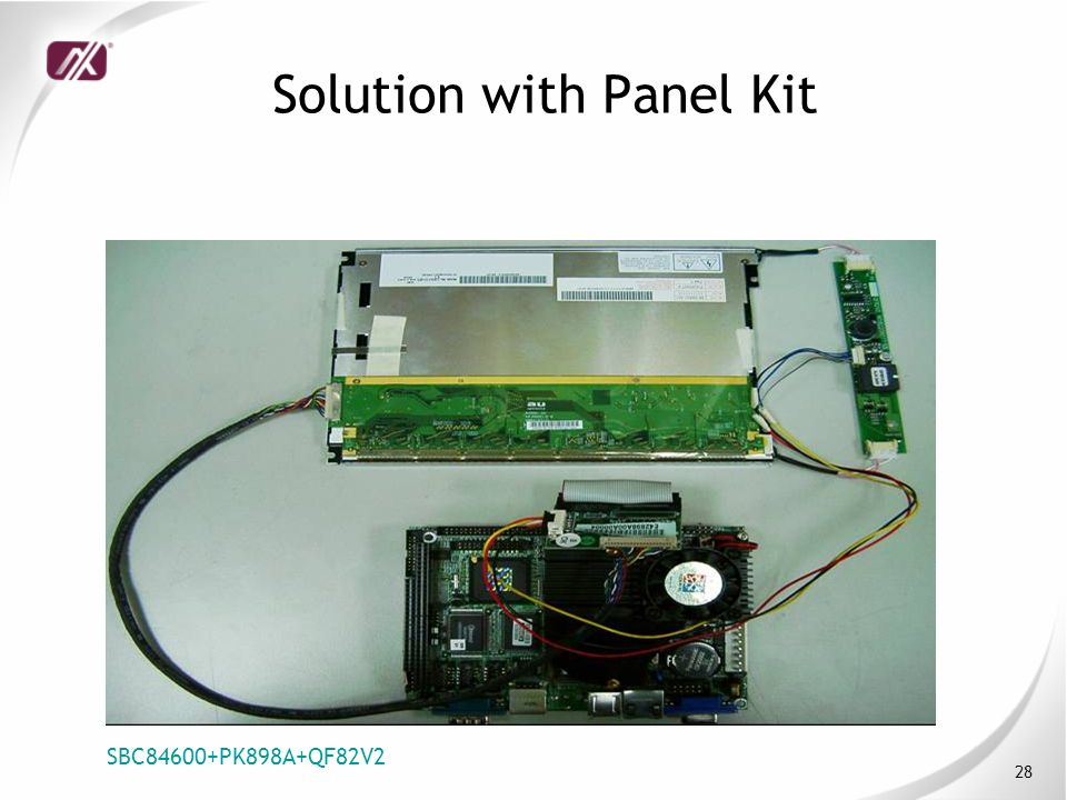 28 Solution with Panel Kit SBC84600+PK898A+QF82V2
