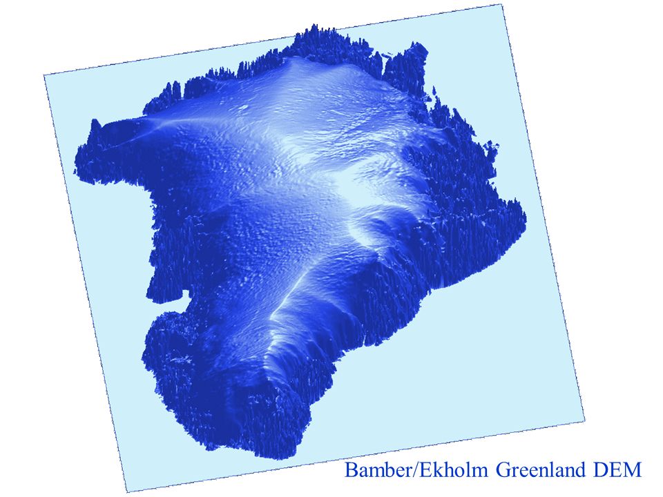 Bamber/Ekholm Greenland DEM
