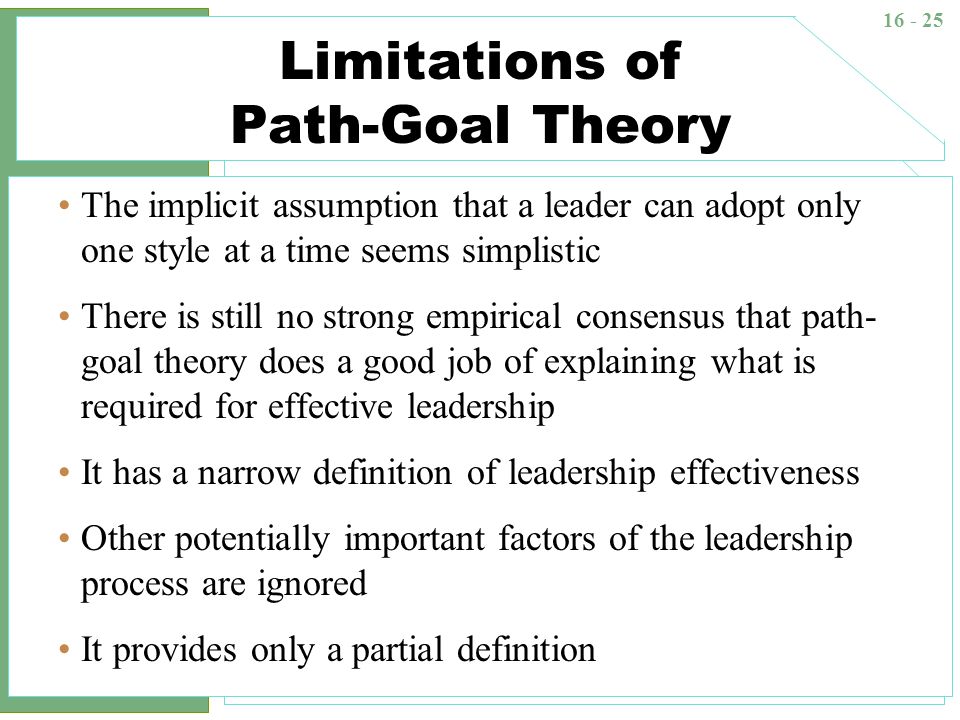 path goal theory definition