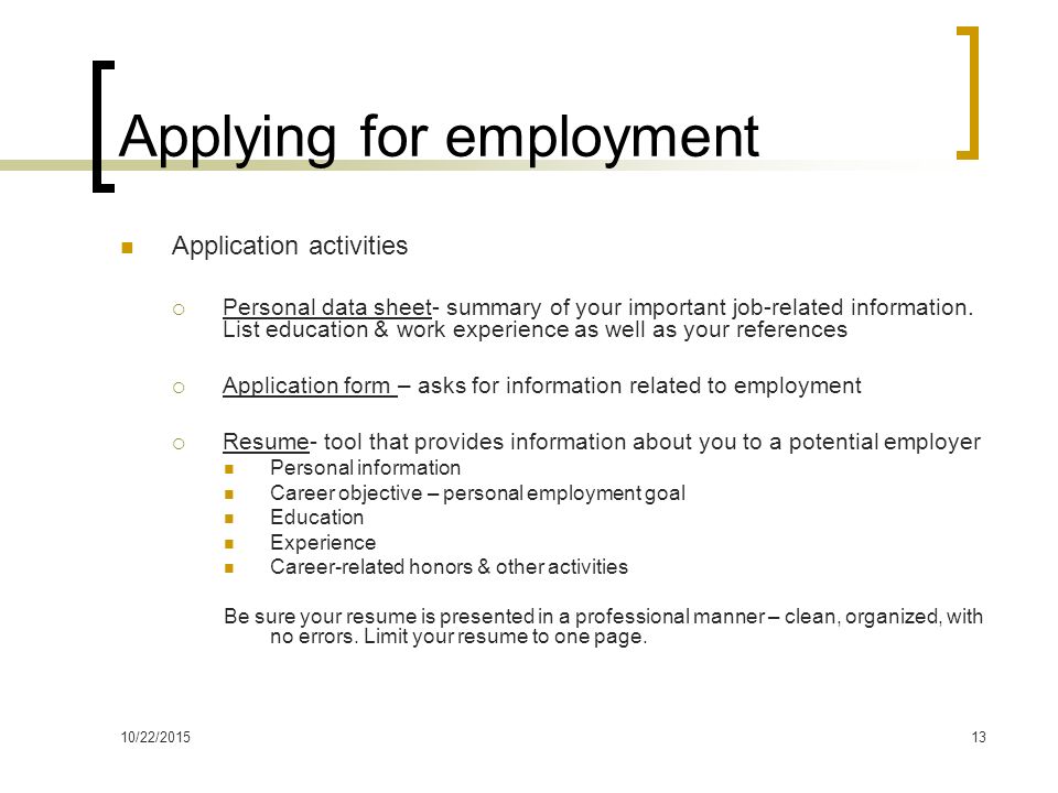 10 22 20151 career planning development 10 22 20152 career