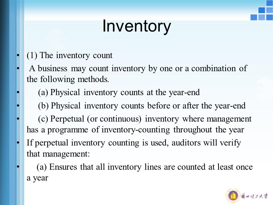 part eight production cost audit structure of seminar 1