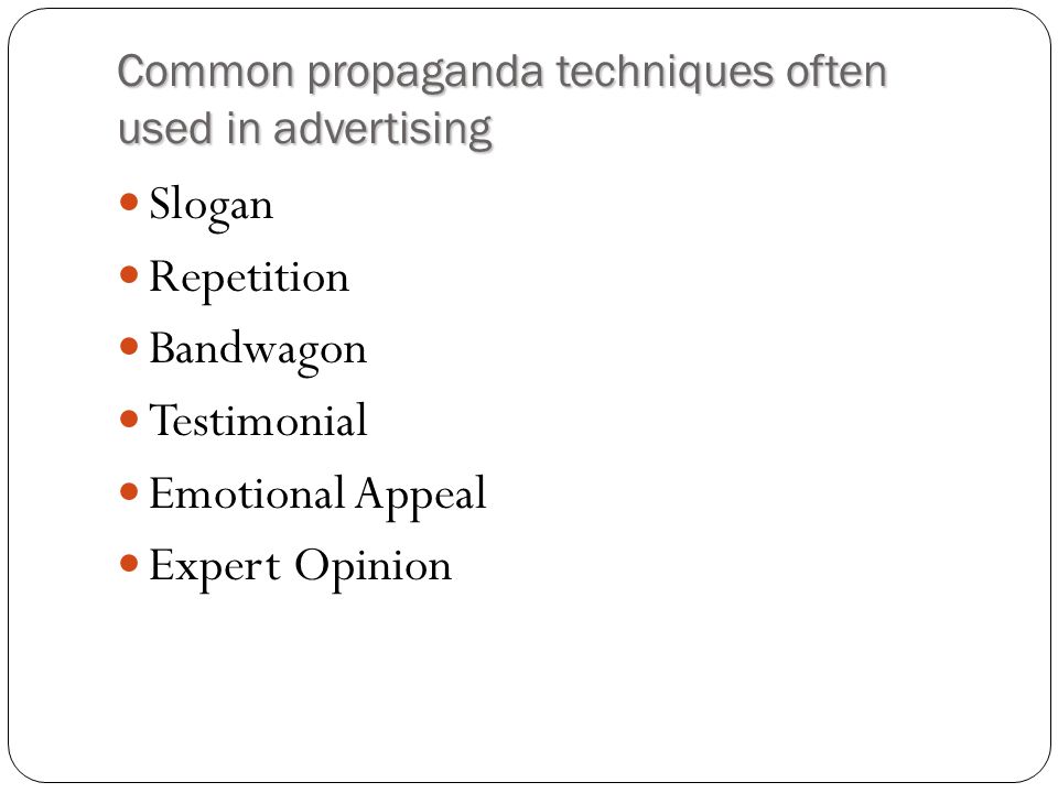 Persuasive Appeals in Media Commercial advertising is one of the most powerfully persuasive forces in today’s world.