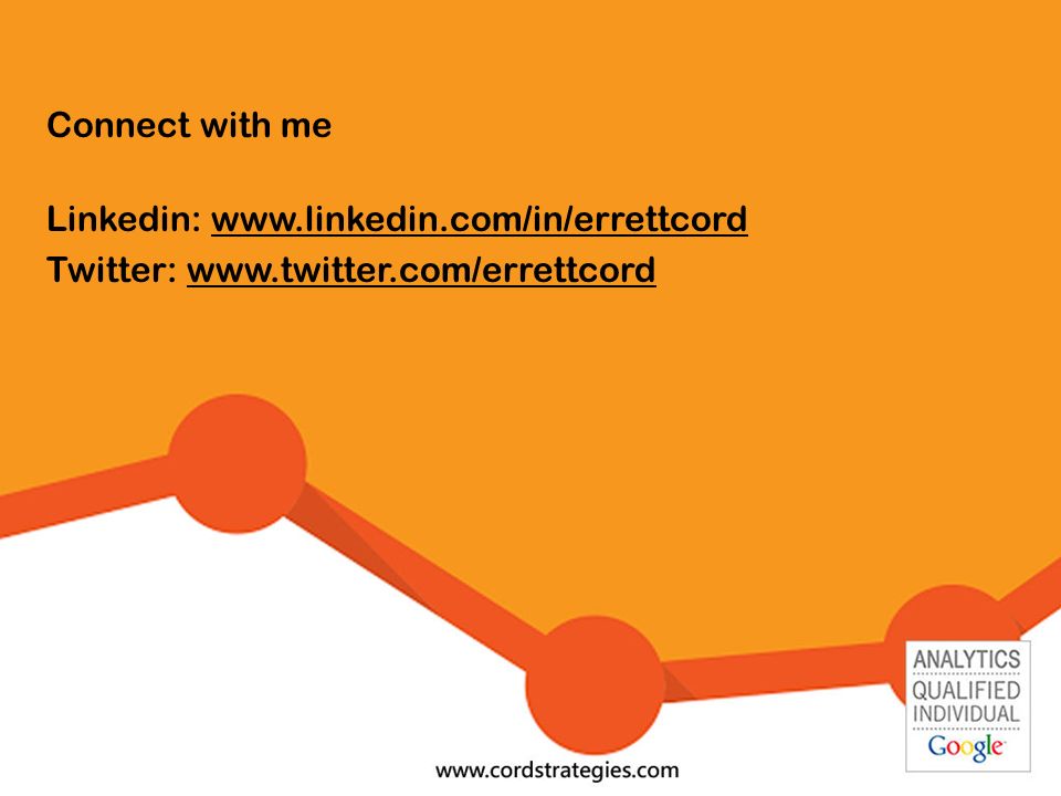 Connect with me Linkedin:   Twitter: