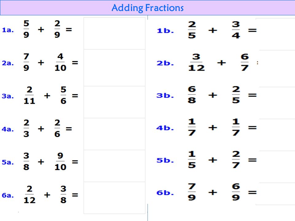 35 Adding Fractions Add Estimate the sum x = = Find the least common denominator ~...(find the LCM of 8 and 5)..