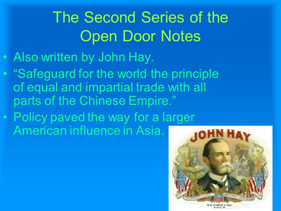 China Open Door Policy By Tyler And Chris Period 3 Us