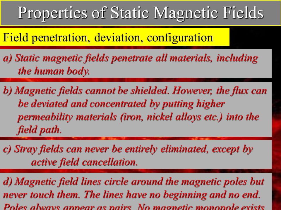 Static Magnetic Fields Safety Hints For Entering Magnetic Field Volumina Fritz Szoncso Sc Gs Ppt Download