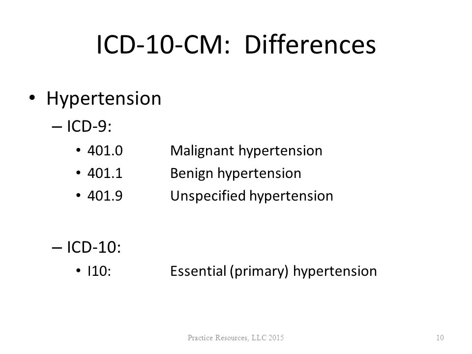 401.9 hipertensión icd 10