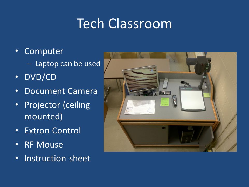 Technology In The Classroom New Faculty Orientation August