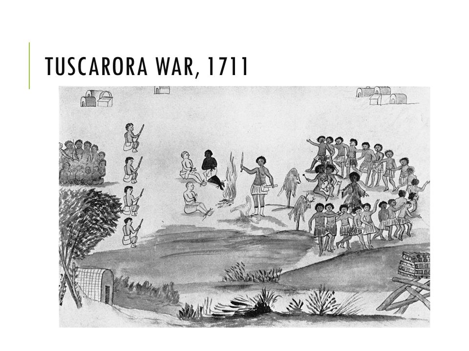 TUSCARORA WAR, 1711