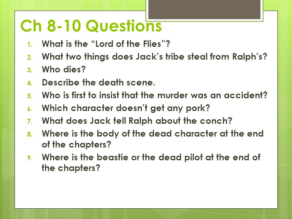 10 Th Grade English Tuesday 3 Dec Agenda Discussion Questions In