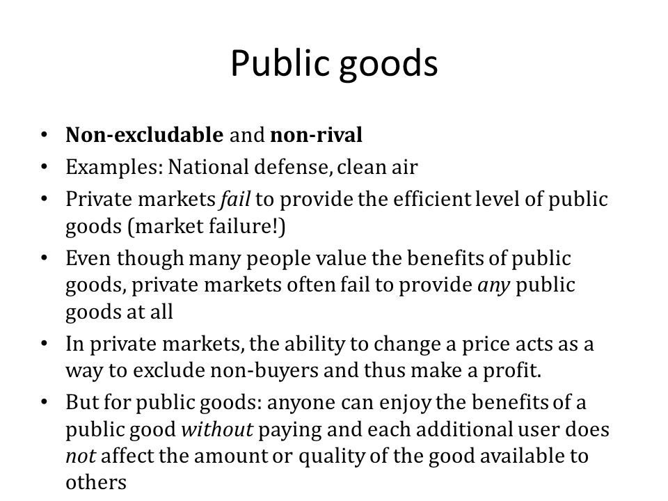 Lecture 13 Externalities Public Goods Common Property Resources Ppt Download