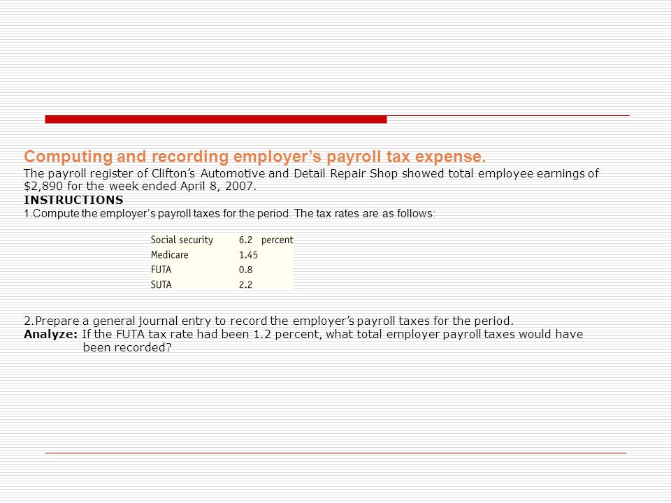 sample problem chapter 11 computing and recording employers payroll sample payroll register