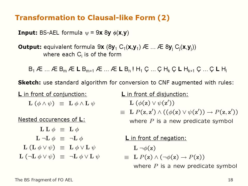 The Bernays Schonfinkel Fragment Of First Order Autoepistemic Logic Peter Baumgartner Mpi Informatik Saarbrucken Ppt Download