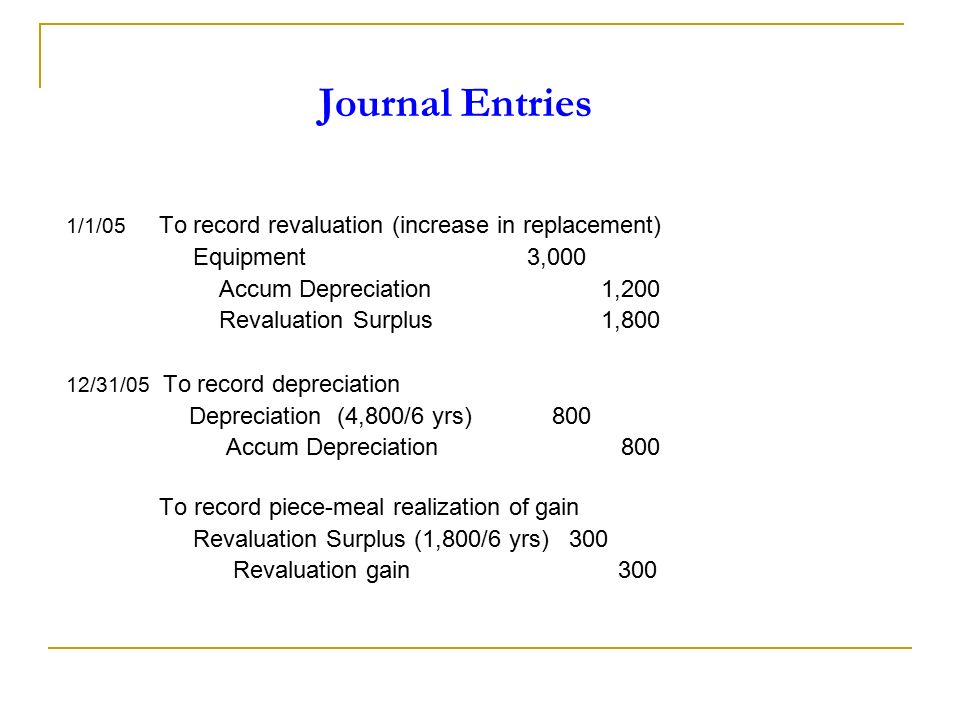 INITIAL RECOGNITION – PURCHASE ON ACCOUNT (No. 1) Assume that an 