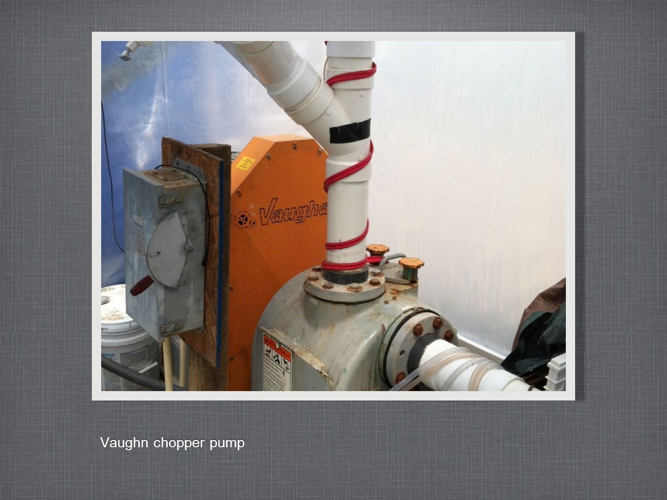 Vaughn chopper pump