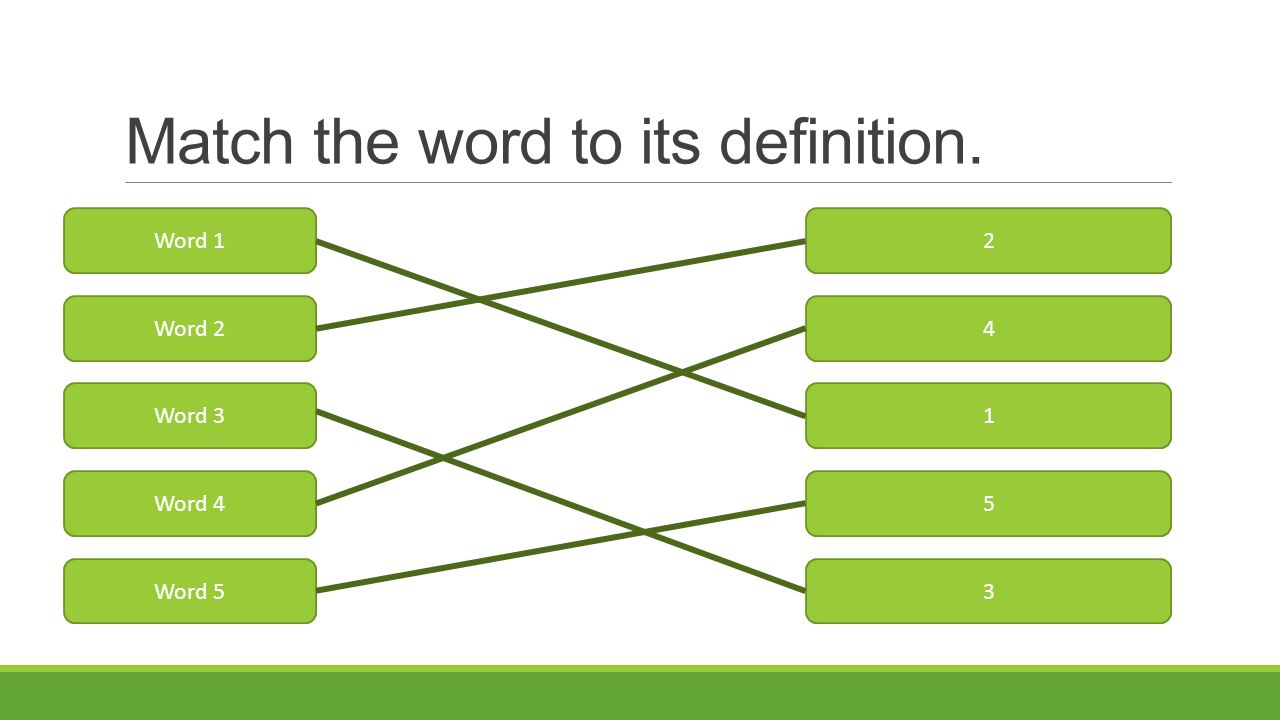 Preparation matching. Match the Word with its Definition. Match the Words with the Definitions. Match the Word and its Definition. Match the Word and the Word Definition.