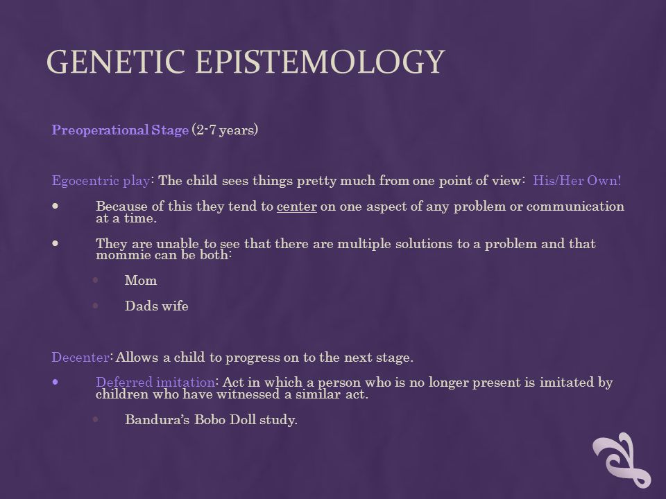 Define genetic epistemology deals
