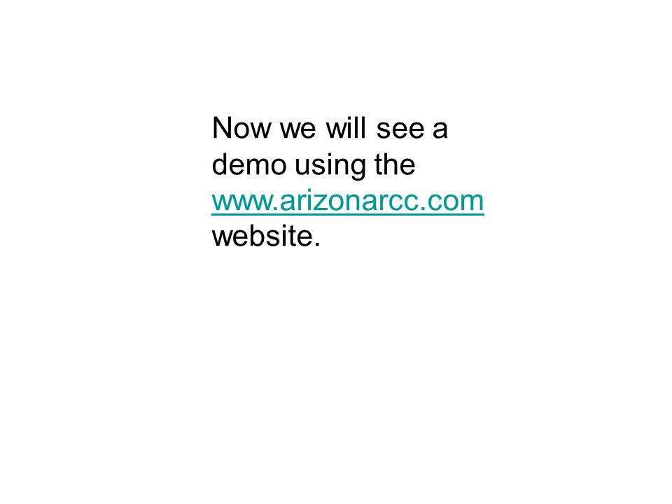 Now we will see a demo using the   website.