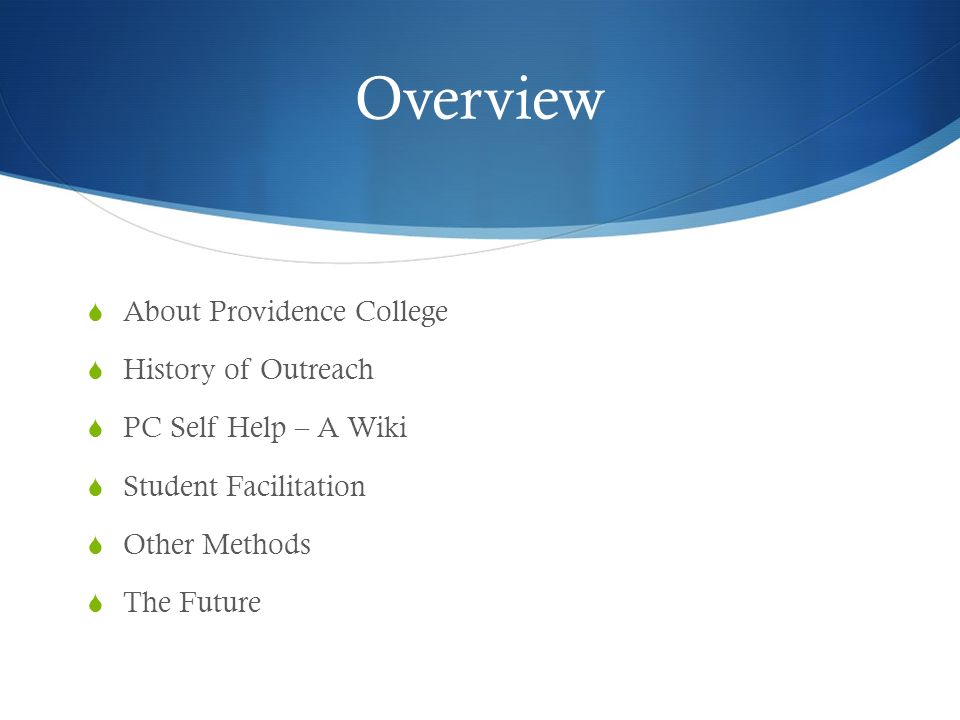 Jim Rizzo Helpdesk Manager Providence College Overview About