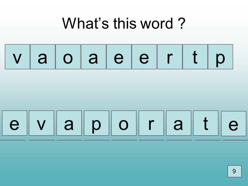 What s this word This is a spelling quiz based on anagrams What s this word This is a spelling quiz based on anagrams