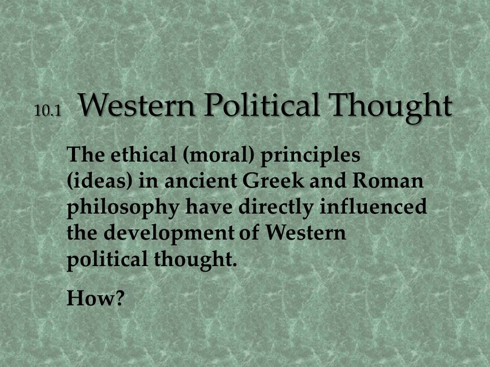 ancient greek political thought