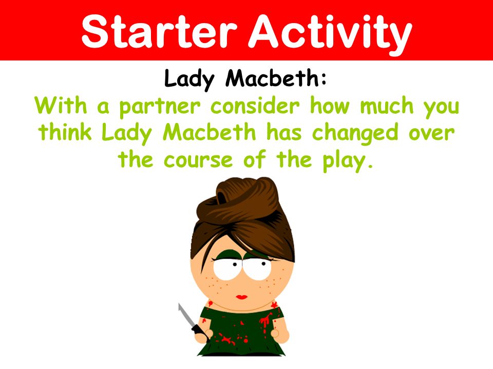 how lady macbeth changes over the course of the play