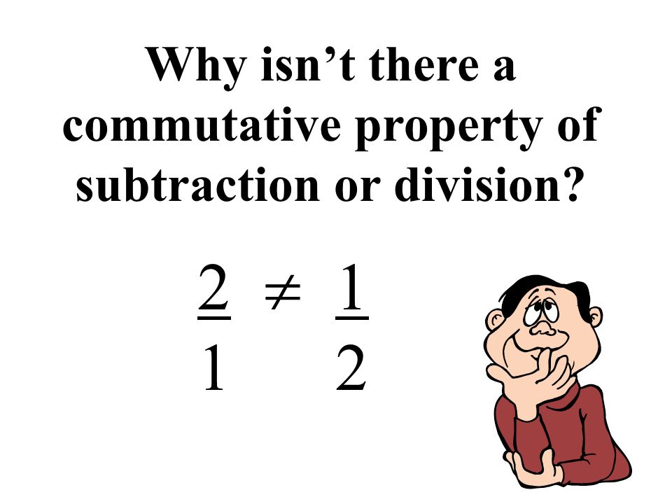 Commutative Property of Multiplication 4  3 = 3  4 a  b = b  a