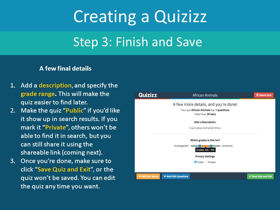 Gamified Classroom Quizzes! What is Quizizz? A fun game to conduct quick  assessments with your class. - ppt download