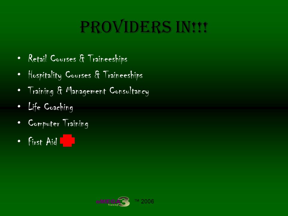 ™ 2006 Providers In!!.