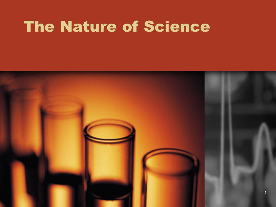 1 The Nature of Science
