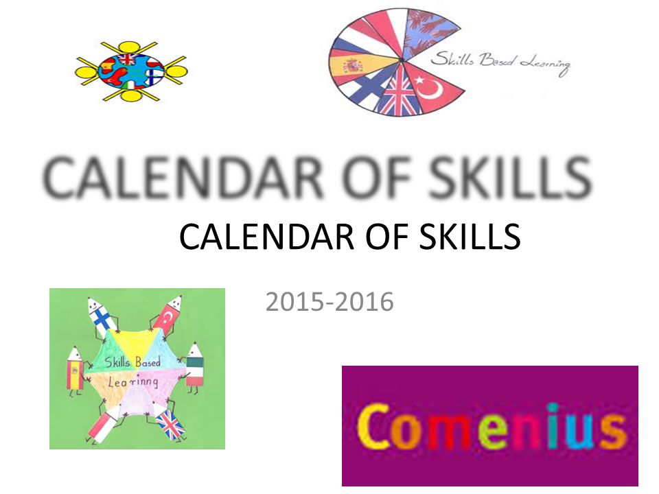 calendar of skills artistic skills september i think that artistic artistic skills
