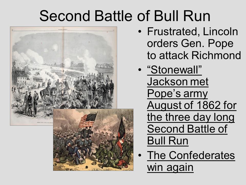 2nd battle of bull run