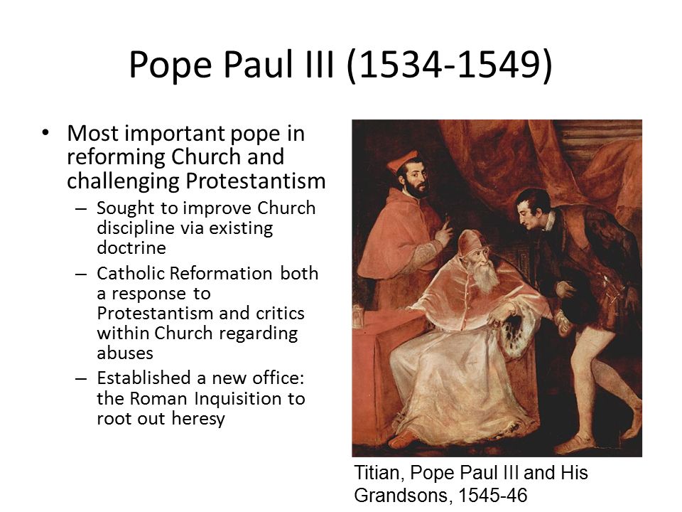 The Counter Reformation and Baroque Paul III ( ) Most important pope in reforming Church and challenging Protestantism – Sought to improve. - ppt