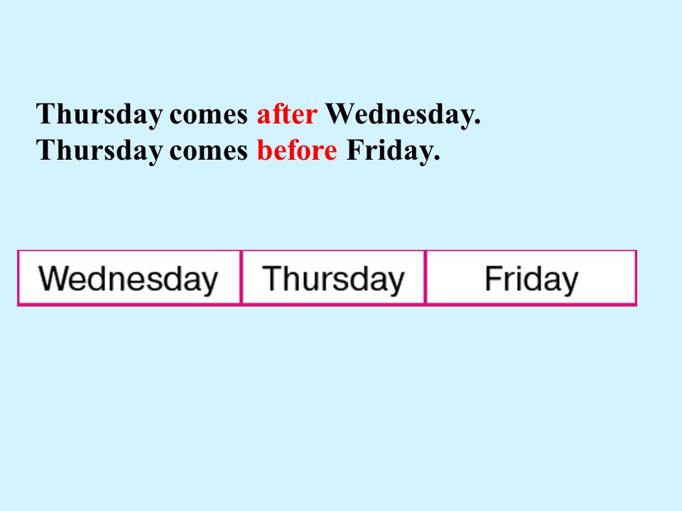 what day comes before wednesday? quero em português ​ 