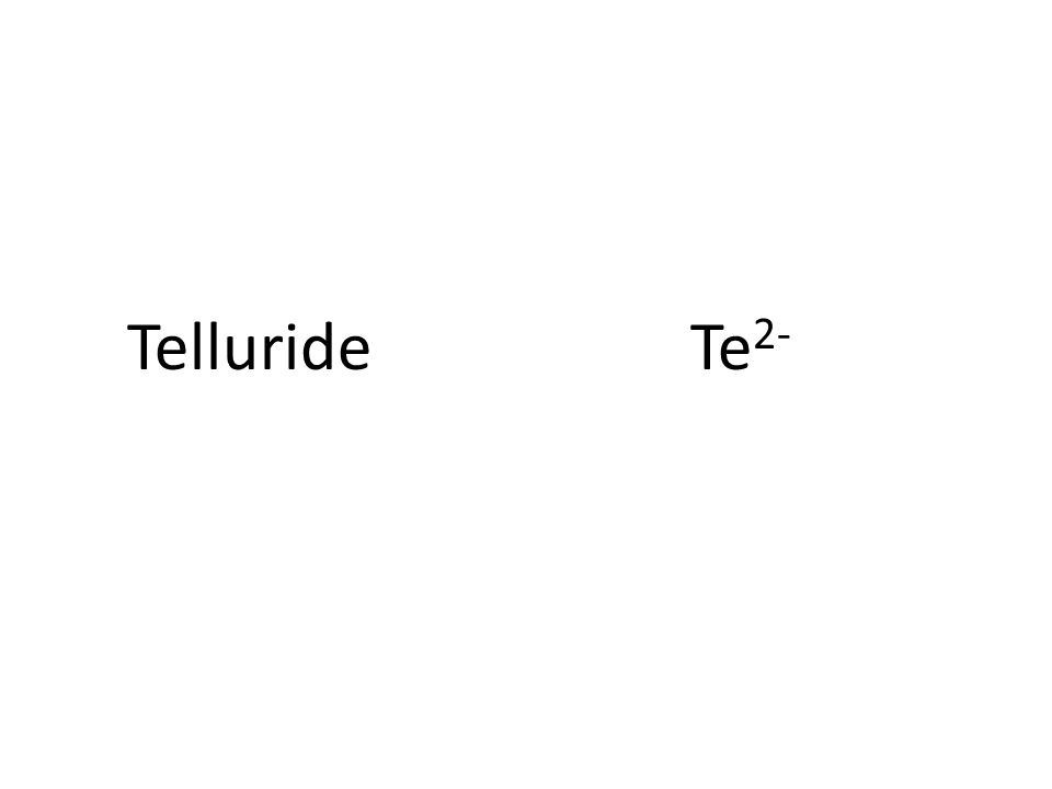 TellurideTe 2-