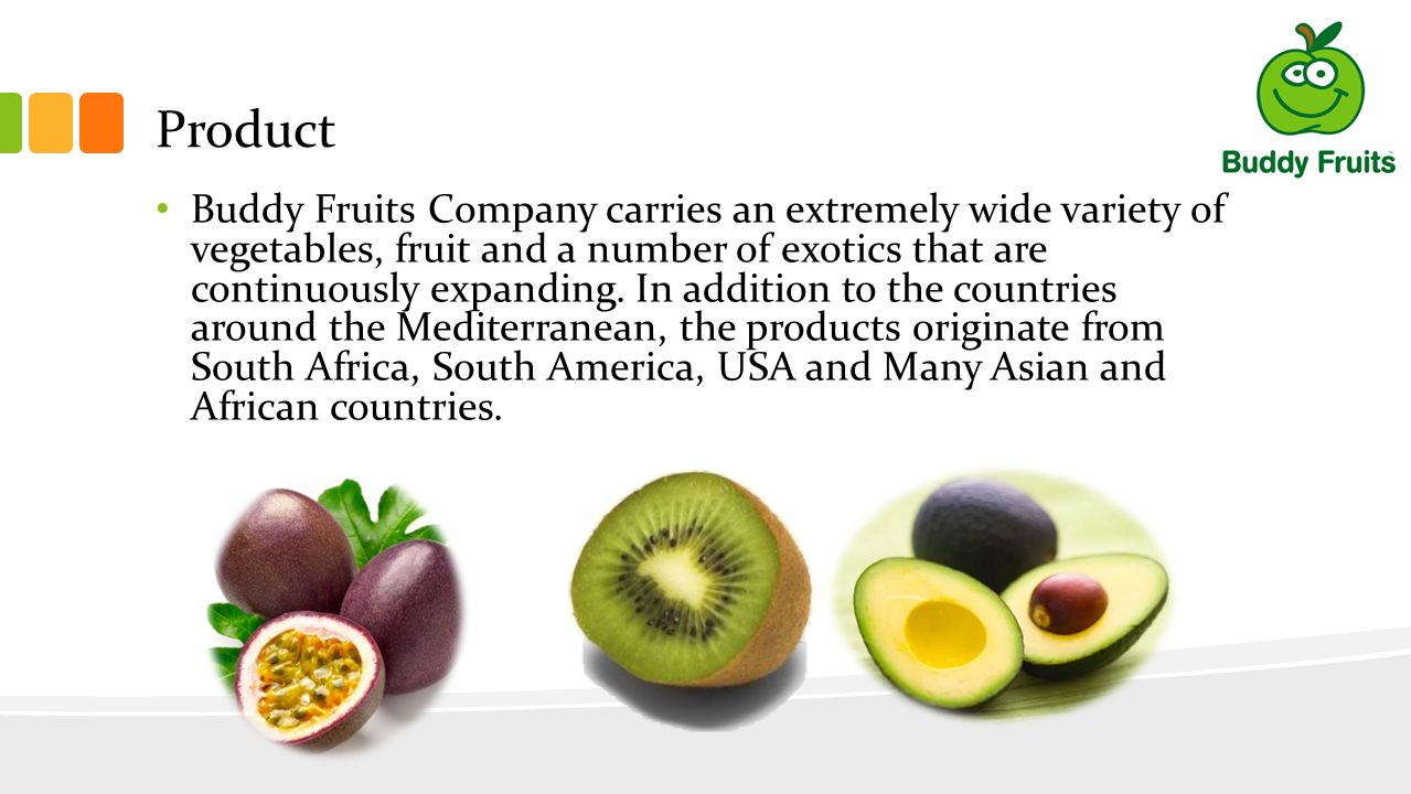 Fresh Fruits Company Overview