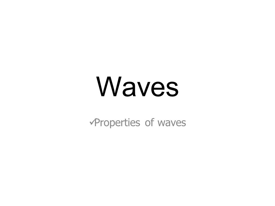 Compressional Waves Rarefaction is an area in a wave in which the particles are spread further apart.