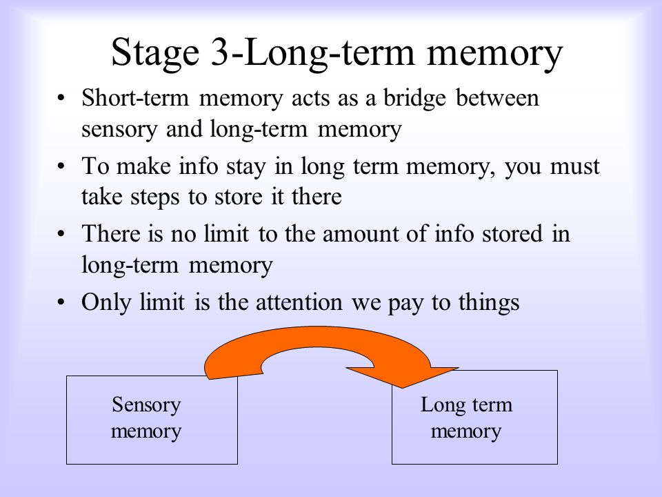 Intro to Memory Memory is the process by which we recollect prior  experiences and information and skills learned in the past Basically have 3  stages, - ppt download
