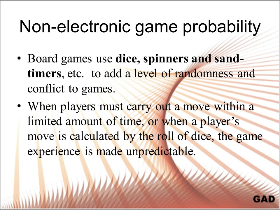Non-electronic Games