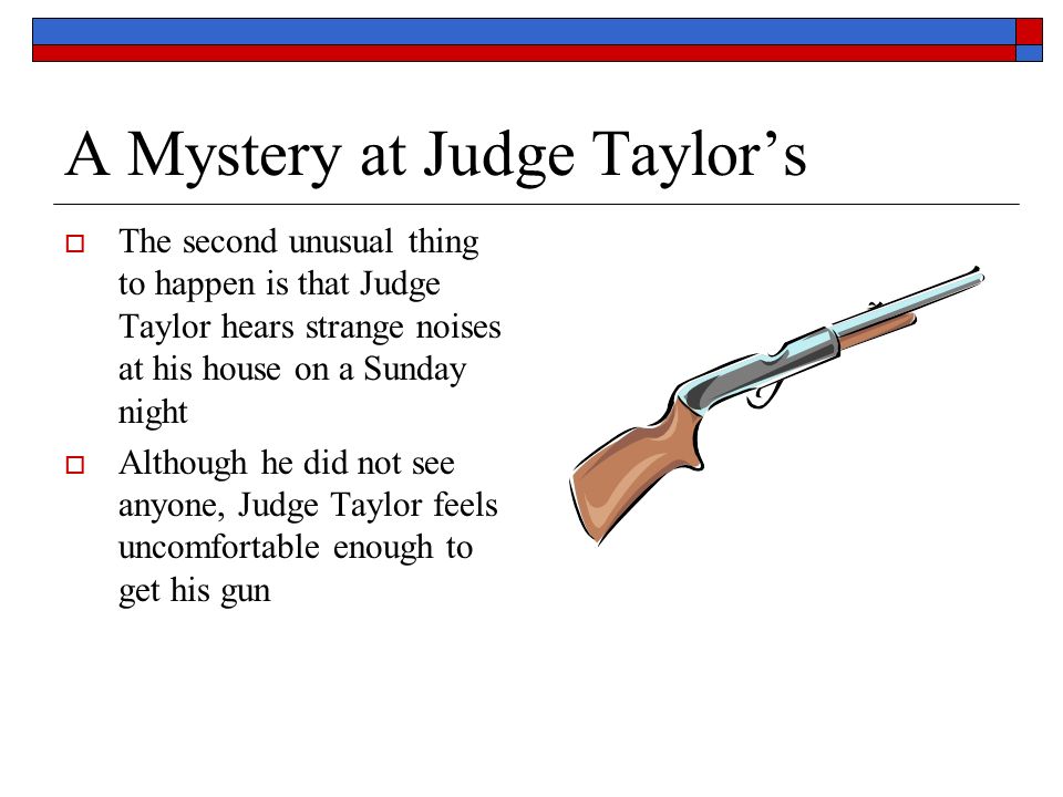 to kill a mockingbird judge taylor