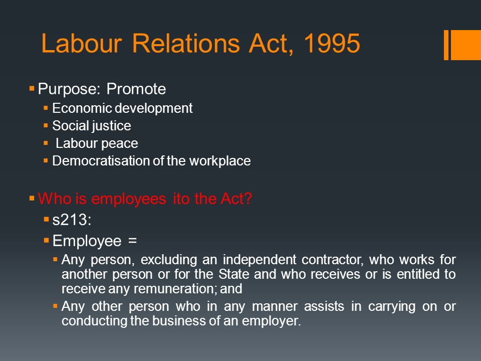 Image result for labou relations act