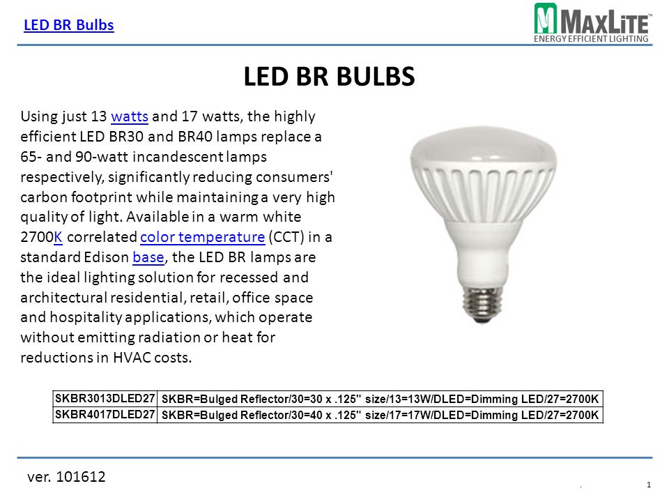 Energy Efficient Lighting Led Br Bulbs Ver 1 Using Energy Efficient Lighting Led Br Bulbs Ver
