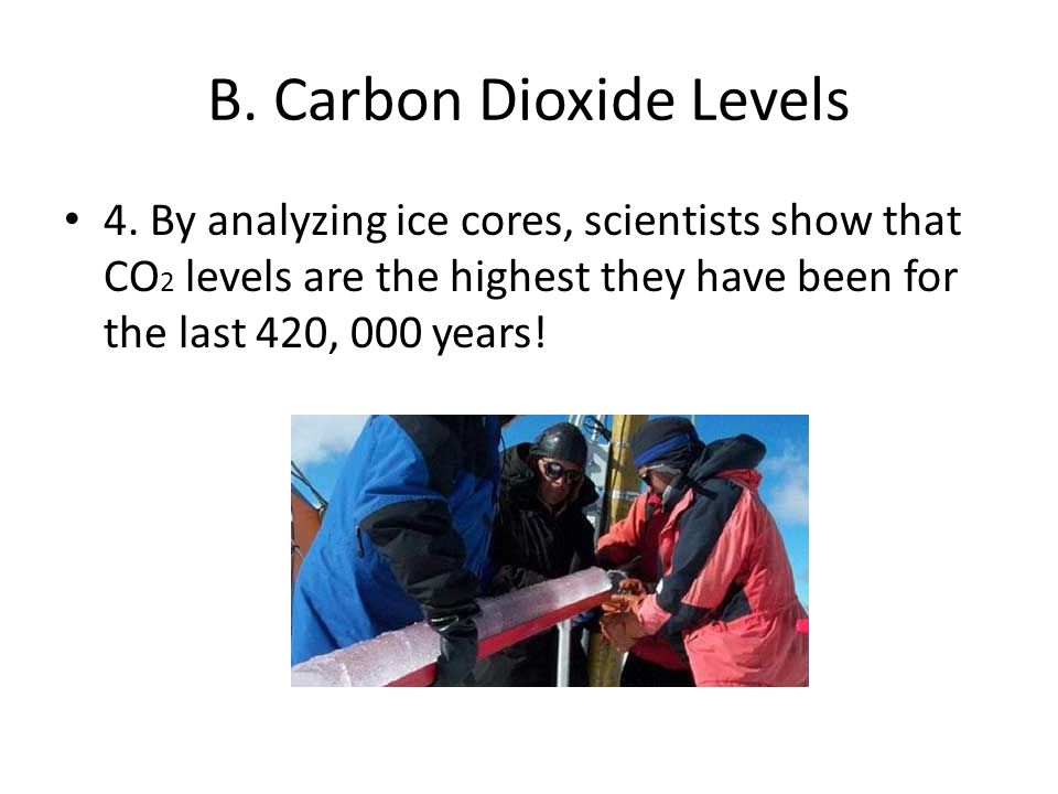 B. Carbon Dioxide Levels 4.